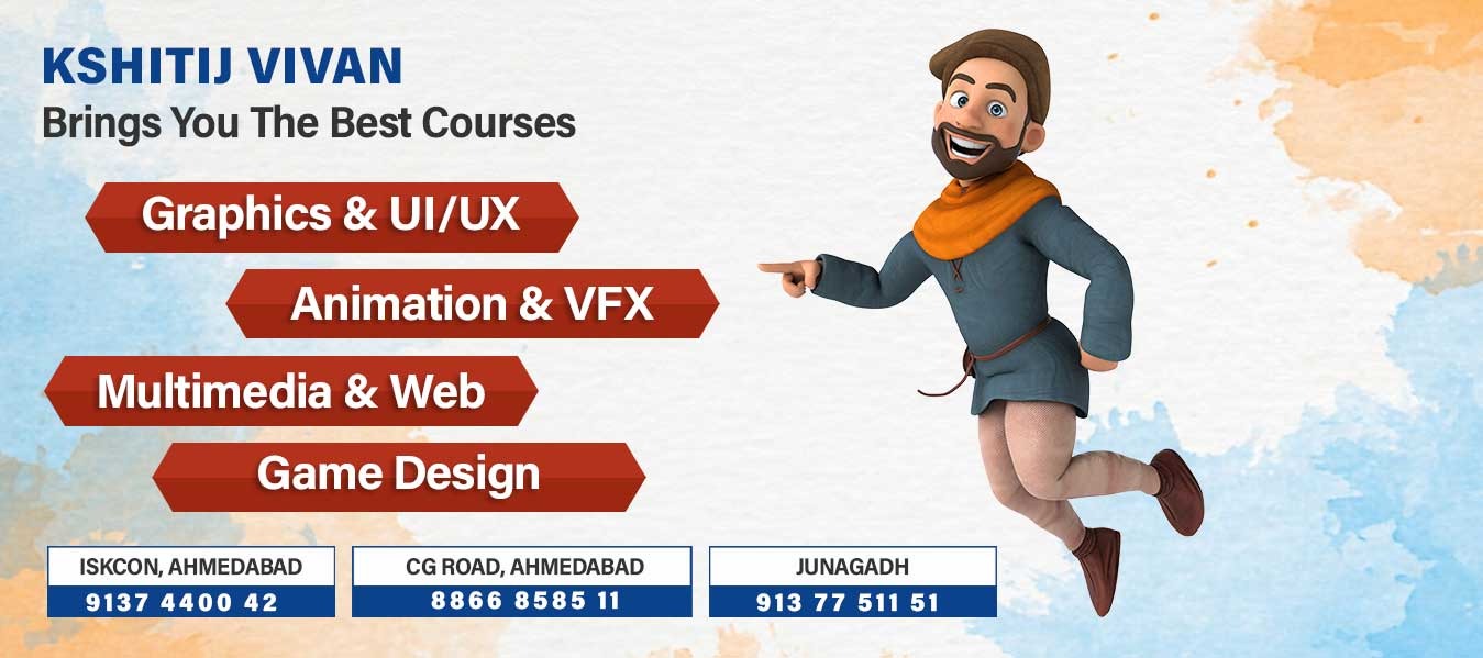 Graphic Design Course, Animation, VFX | Kshitij Vivan Institute