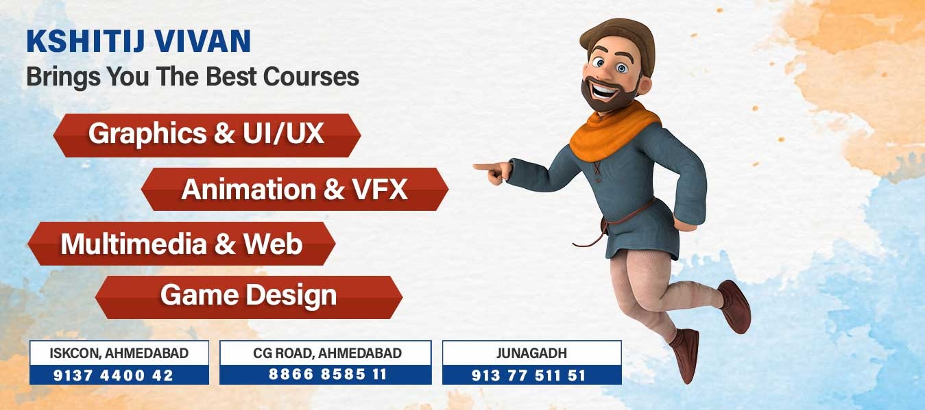 Graphic Design Course, Animation, VFX | Kshitij Vivan Institute